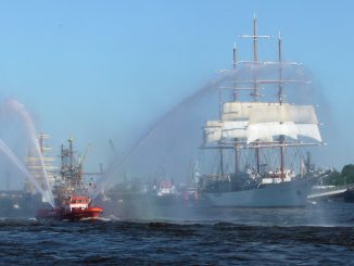 Hafengeburtstag Löschboot