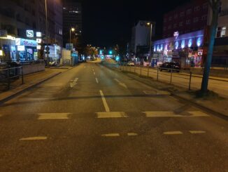 Reeperbahn am Karfreitag