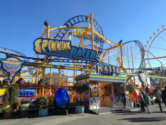 Achterbahn auf dem Hamburger DOM