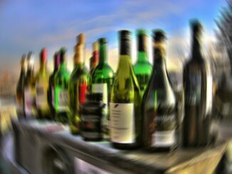 Alkoholflaschen