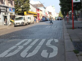 Bushaltestelle in Hamburg