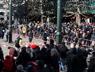 Demonstration auf dem Rathausmarkt (13.03.2021)