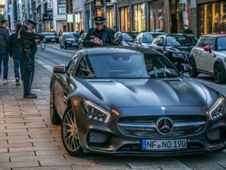 Polizeikontrolle in Hamburg