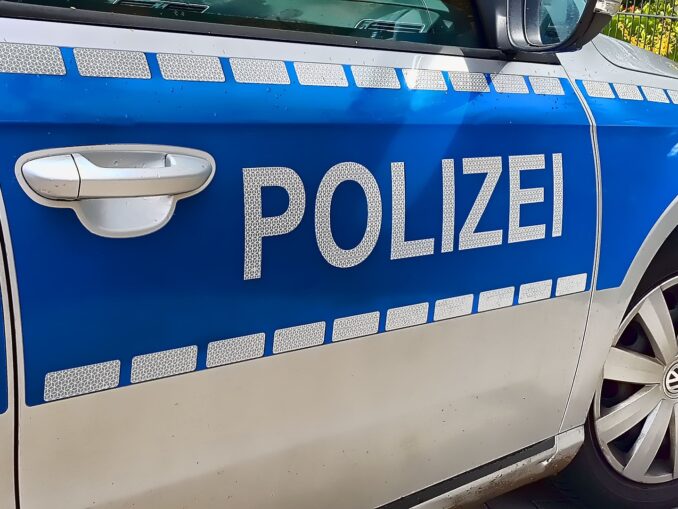 Streifenwagen der Polizei