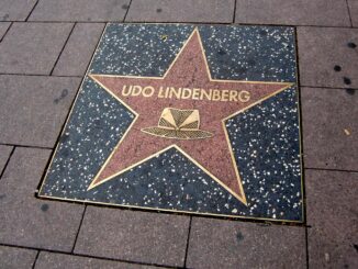 Udo Lindenbergs Stern am Walk Of Fame
