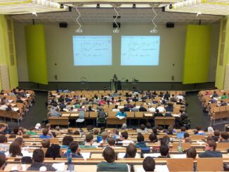 Vorlesungssaal einer Universität
